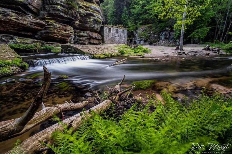 river, old mill, landscape, long, czech *****photo preview