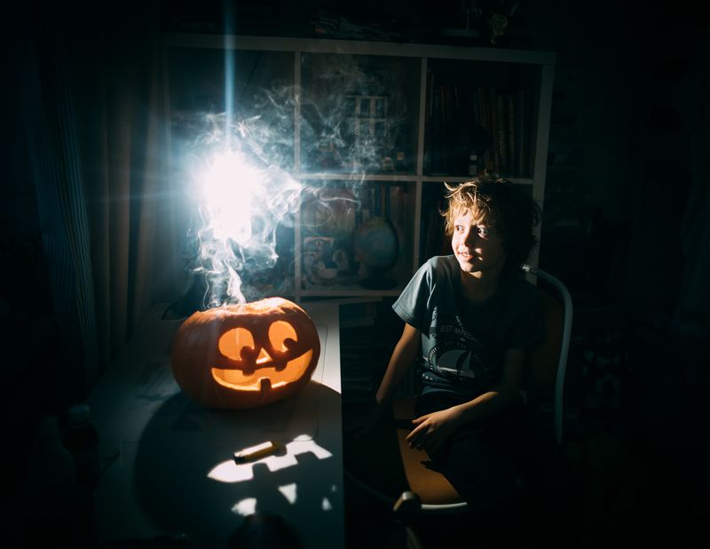 халлоуин, halloween, ребенок, мистика, юмор photo preview