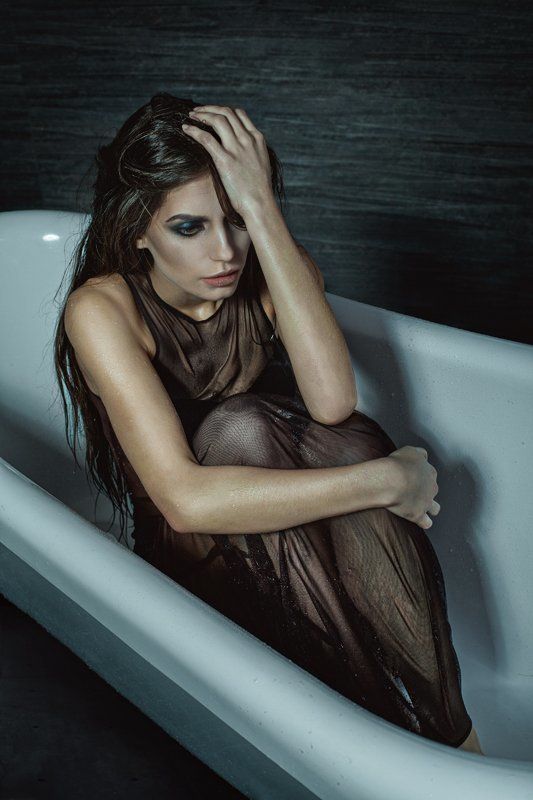 dark, beauty, portrait, desperation, girl, ivanna pritula Desperationphoto preview