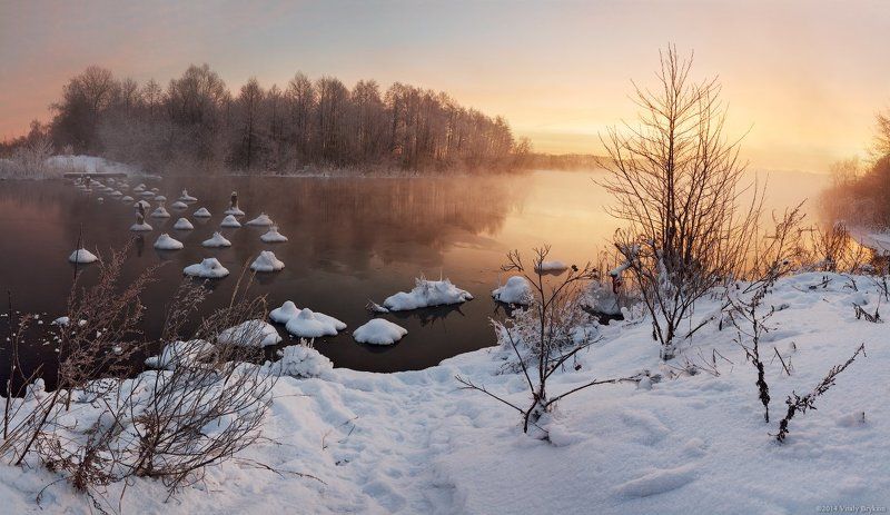 Наполняя утро светом или снежные пельмешки.photo preview