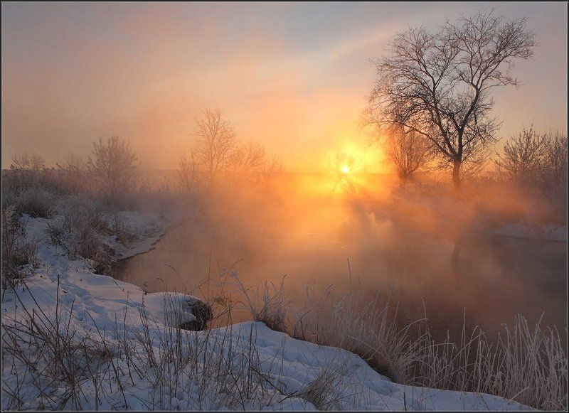 Морозный рассвет 5photo preview