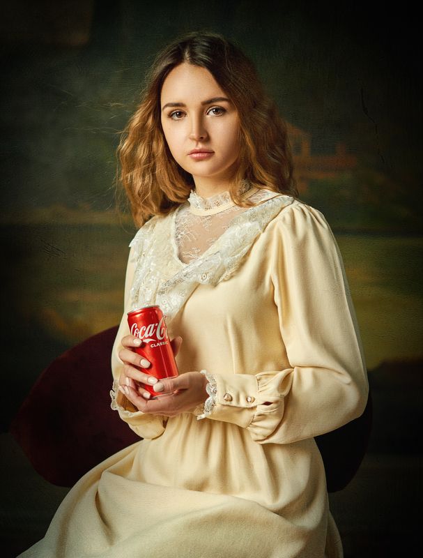 fine art, portrait, female portrait, портрет, женский портрет, файнарт Modern da Vinciphoto preview