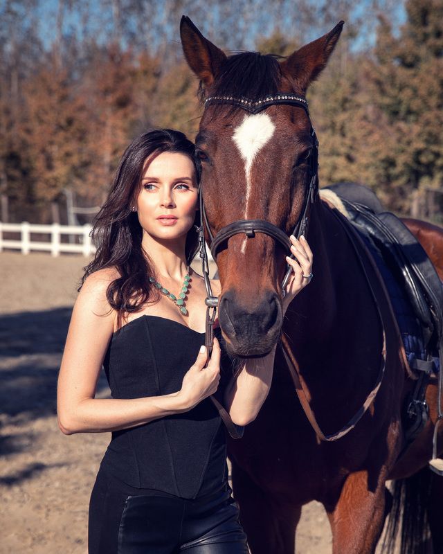 девушка, портрет, красиво LARISA & PRINCEphoto preview