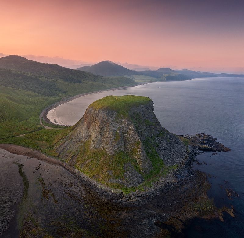 сахалин, мыс виндис, коврижка Сахалин. Мыс Виндис, гора Коврижкаphoto preview