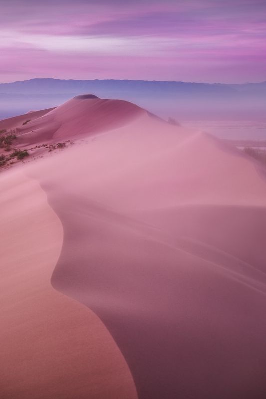 поющий бархан, алтын-эмель, казахстан, весна, рассвет, пустыня, песок Симфония пустыниphoto preview