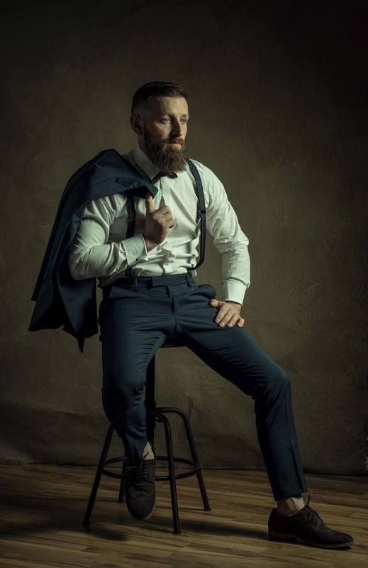 men, friends, photo, inside, portrait, beard portrait of a man with a beard 2photo preview