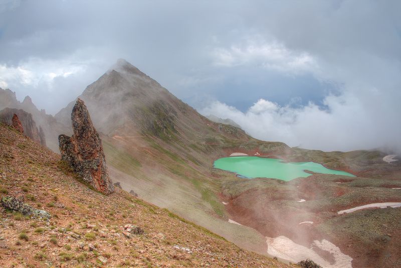 кабардинобалкария,озеро,кавказ.горы Заоблачными тропамиphoto preview