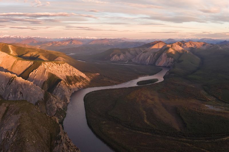 якутия, саха, россия, лето, горы, индигирка, река, восход, природа, пейзаж, yakutia, sakha, russia, summer, mountains, indigirka, river, sunrise, nature, landscape, dji Индигиркаphoto preview