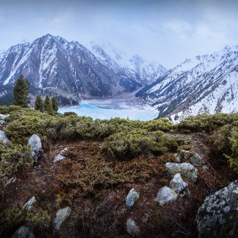 бао, большое алматинское озеро, тянь-шань, казахстан, весна, алматы Сокровище Северного Тянь-Шаняphoto preview