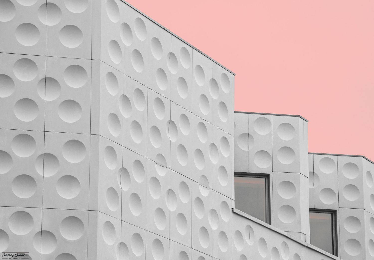 Губка. Автор: Сергей Гладков architecture, window, line, abstarct, city, urban, facade, modern, Moscow, Russia, Сергей Гладков
