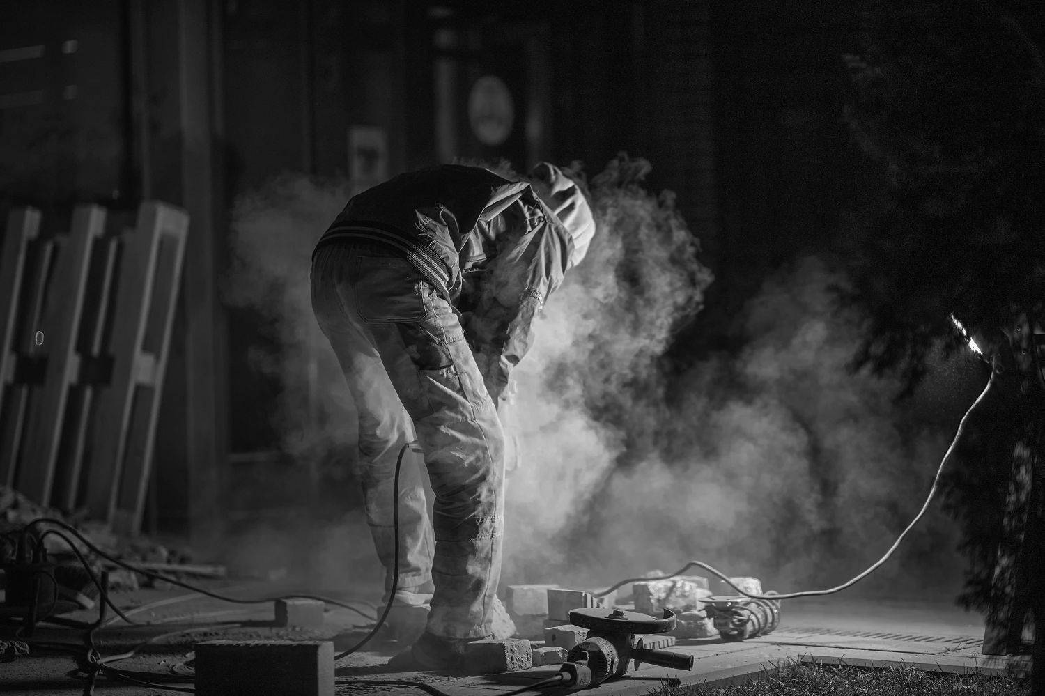 Зарождение московского тумана). Автор: Наталья Егорова уличная фотография, стрит,, Наталья Егорова