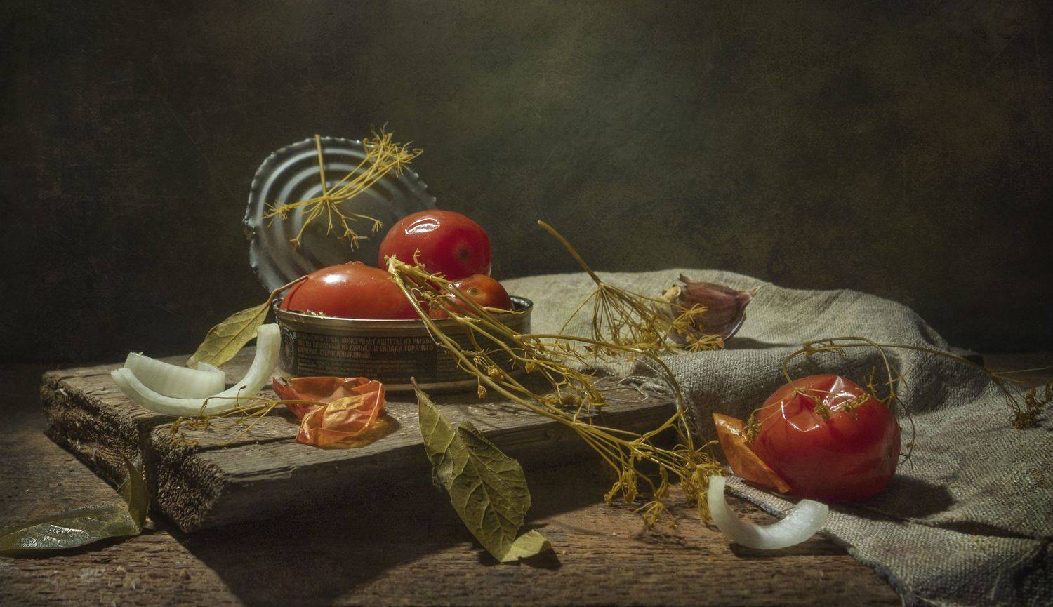 закуска,помидоры,укроп, Владимир Володин