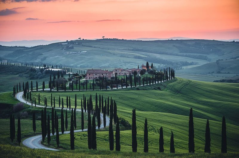 Один из тосканских закатовphoto preview