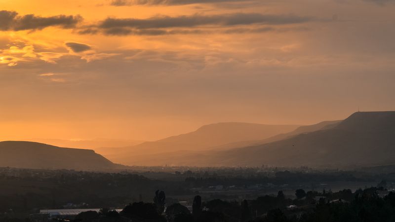 кавказ, осень, горы, природа, тишина, россия, кисловодск, закат, вечер На закате дня.photo preview