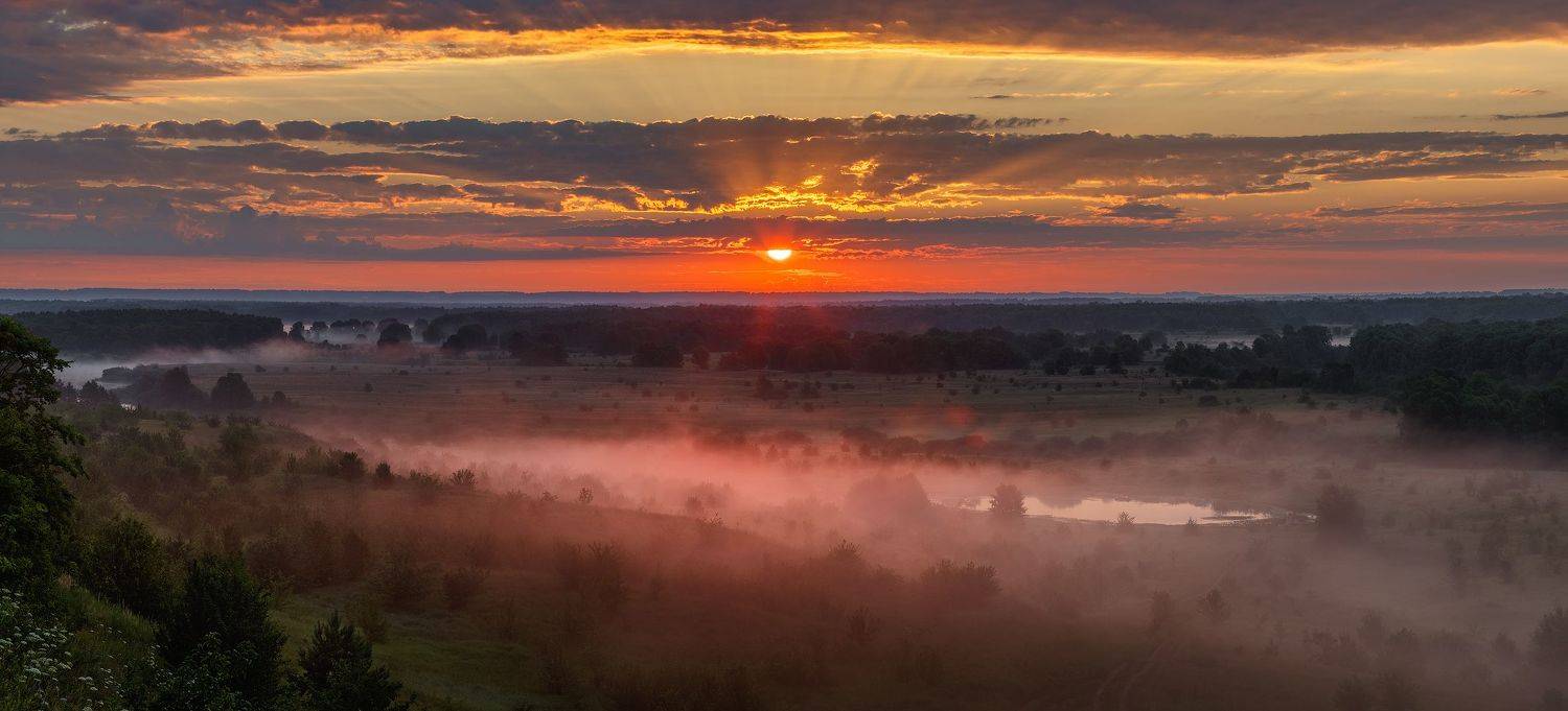 Дыхание утра. Автор: Сергей Сергеев пейзаж, Сергей Сергеев