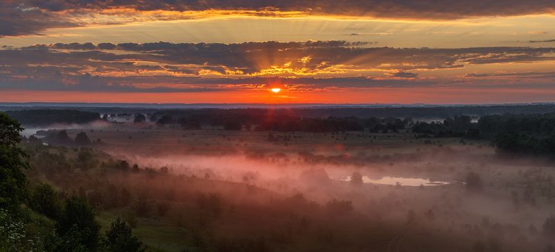 пейзаж Дыхание утраphoto preview