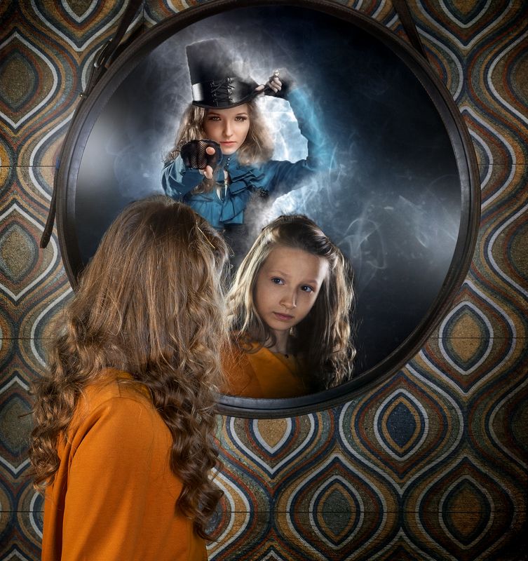 студийный портрет, детский портрет, концептуальное Ассольphoto preview