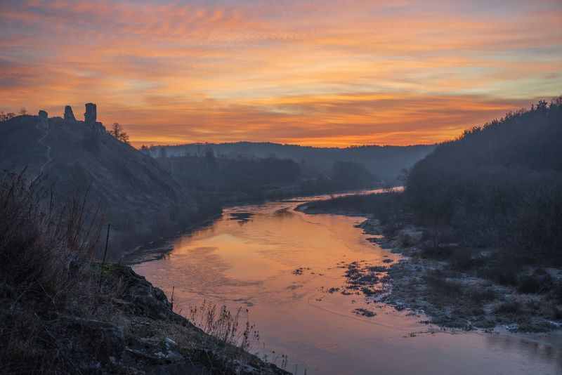 рассвет на Случи...photo preview