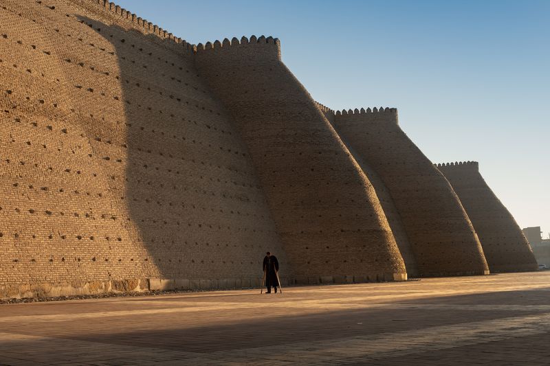 uzbekistan, bukhara, ark, fortress, old, medieval, orient, asia, architecture Fortress of Ark, Bukhara, Uzbekistanphoto preview
