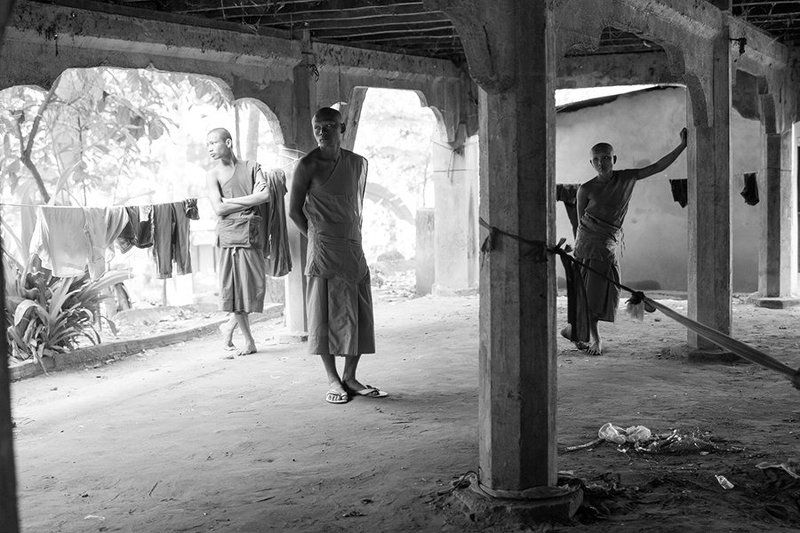 ангкор, Буддизм, жанр, Жанровый портрет, камбоджа, монахи, Реальная жизнь, Репортаж, Сием Рип, храмы монахи Камбоджи, Сием Рип фото превью