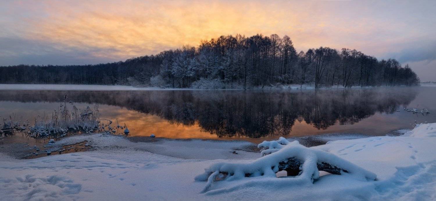 Зимний этюд. Автор: Жмак Евгений , Жмак Евгений