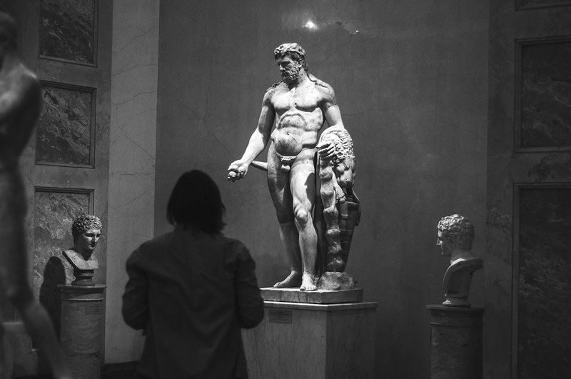 35фото, Black & white, Black and white, Mood, Nikon, Nikon D90, Зимний дворец, Санкт-петербург, Статуи, Ч/б, Чб, Эрмитаж Немного Эрмитажаphoto preview