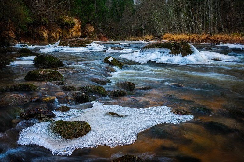 Amata, Landscape, Latvia, Nature, Nikon d800e, River, Sigma 35mm F/1.4, Winter Amata riverphoto preview
