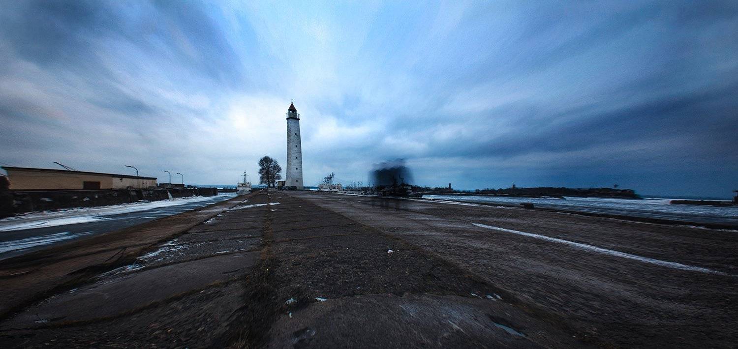 Blue, Clouds, LIGHTHOUSE, Man, Nikon D90, Photo, Photography, Road, Sky, Tree, Trees, Water, Winter, Дорога, Маяк, Небо, Рустем Галямов