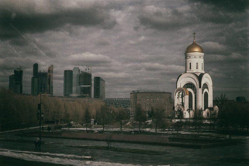 Москва, Москва-сити, Поклонная гора, Храм, Храм Георгия Победоносца Храм Георгия Победоносца на Поклонной гореphoto preview