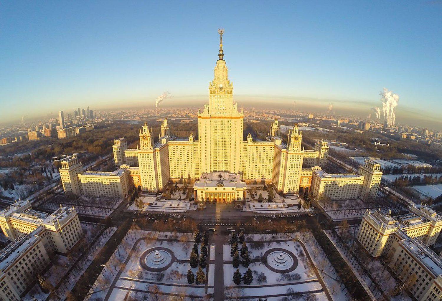 Закат, Мгу, Москва, Dmitry Sumin