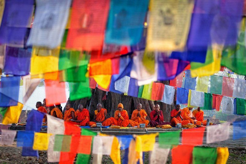 Буддистские монахиphoto preview