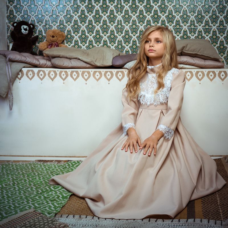 студийный портрет, детский портрет Алина-Викторияphoto preview