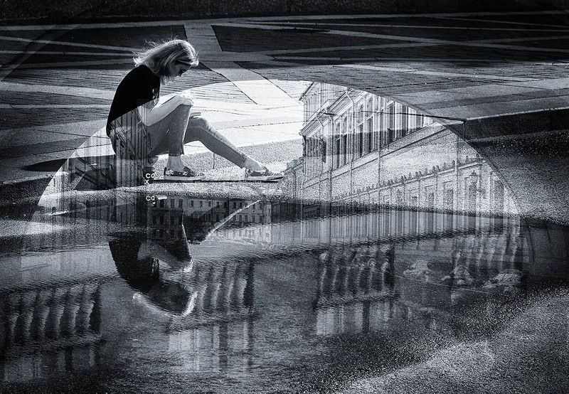 санкт-петербург, мультиэкспозиция Квадратура кругаphoto preview