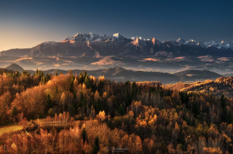 morning, sunrise, mountains, colours, autumn colours, Autumn morningphoto preview
