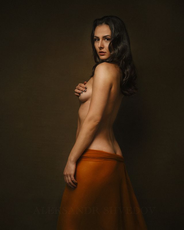 fine art, portrait, girl, boudoir Italian girlphoto preview