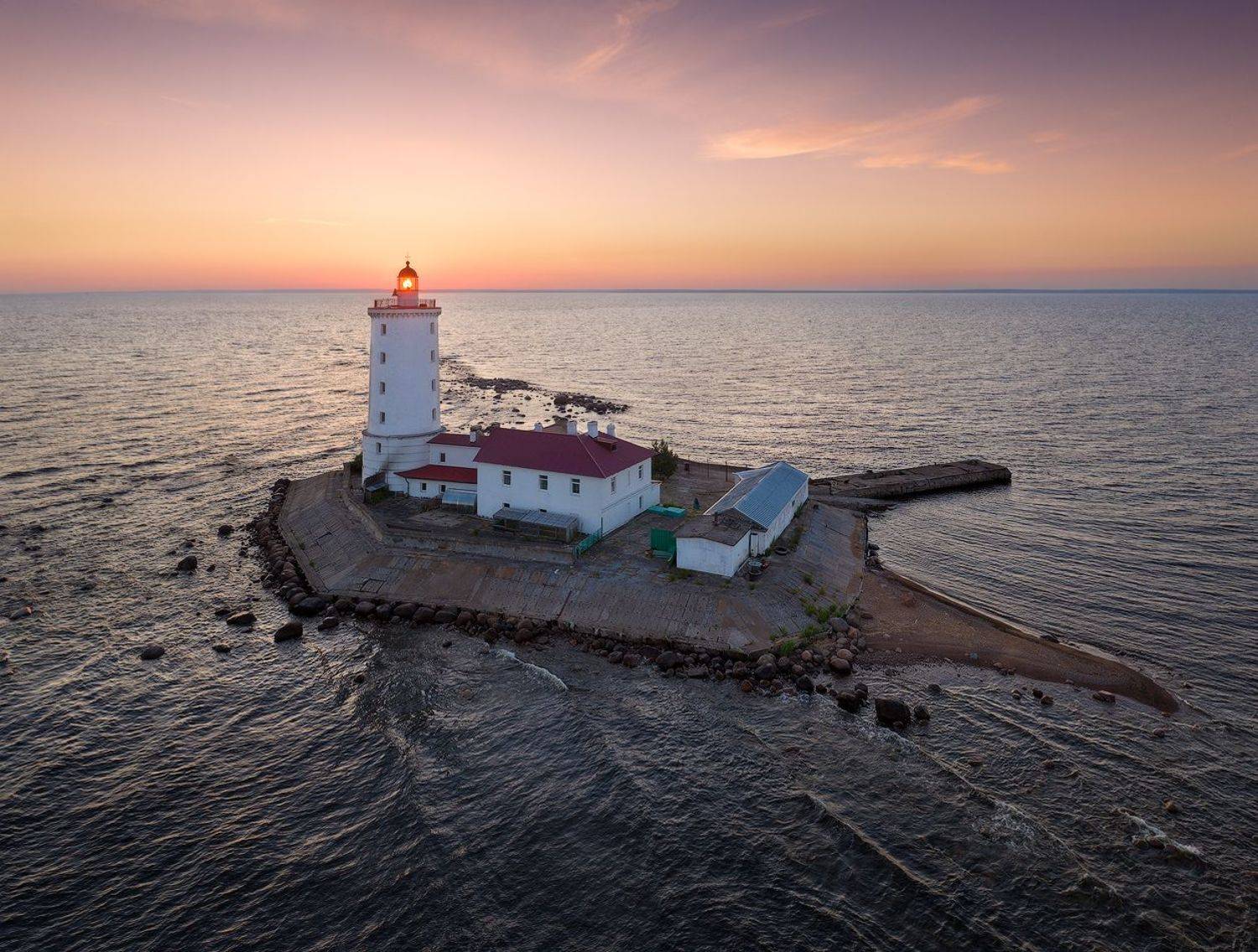 Маяк Толбухин. Автор: Alex Yurko маяк толбухин, кронштадт, питер, Alex Yurko