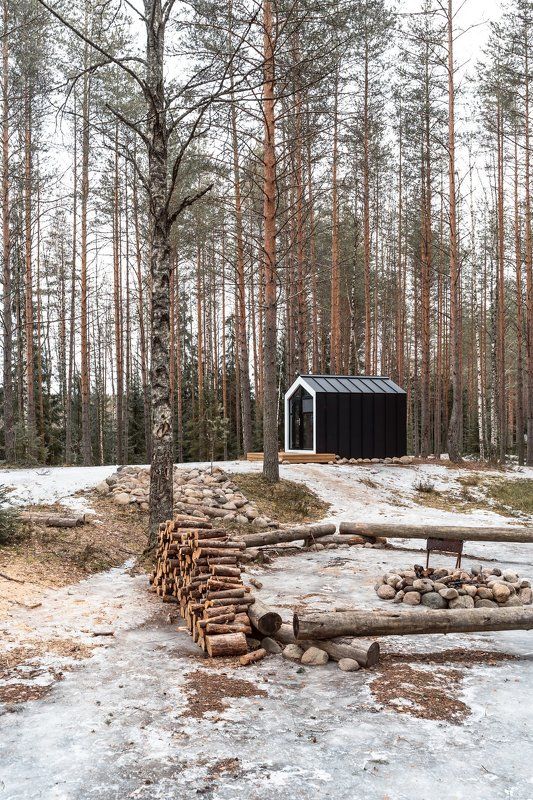 architecture; background; beautiful; building; cabin; countryside; environment; europe; fog; foggy; forest; green; holiday; home; house; lake; landscape; light; mist; morning; mountain; national; natural; nature; old; outdoor; panorama; park; reflection;  Cozy houses in the Karelian forestphoto preview