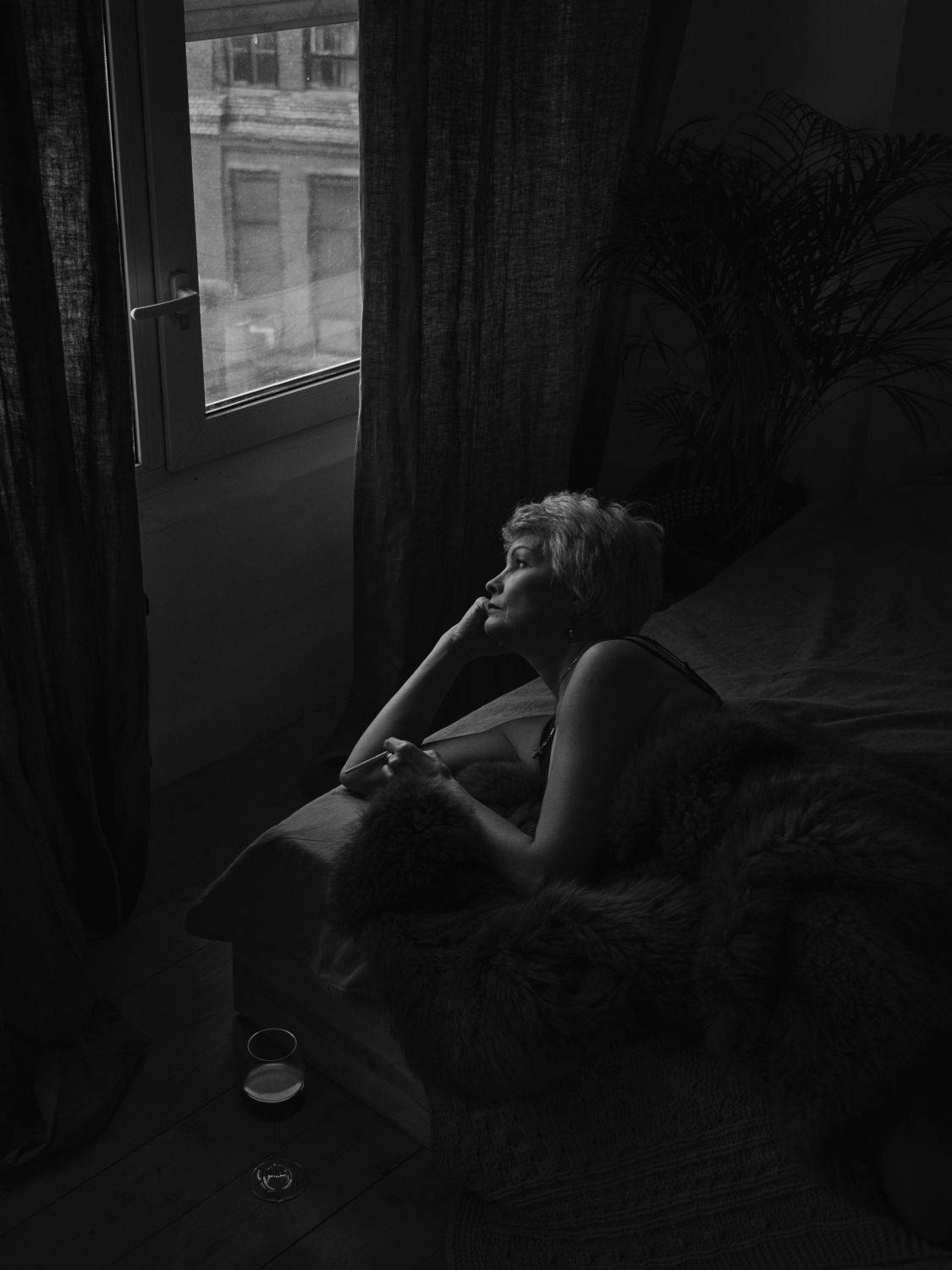 Upon the shadows II. Автор: Elena Beregatnova Monochrome, Black and white, Portrait, Moscow, Russia, Elena Beregatnova