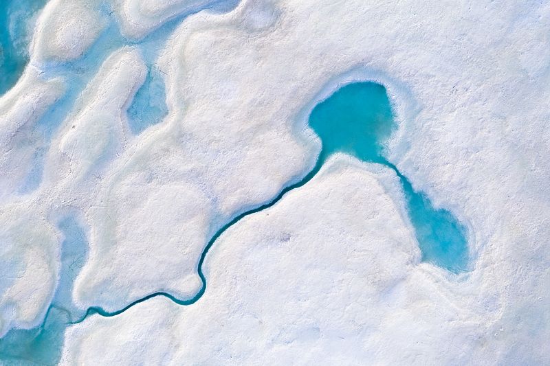 якутия, саха, россия, лето, лёд, река, природа, абстракция, yakutia, sakha, russia, summer, ice, river, nature, abstraction, dji Рисунок вечной мерзлотыphoto preview