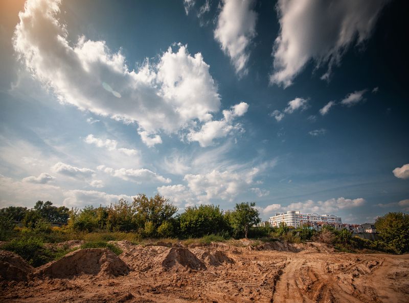 Украина,Чернигов,лето,много неба... много неба фото превью