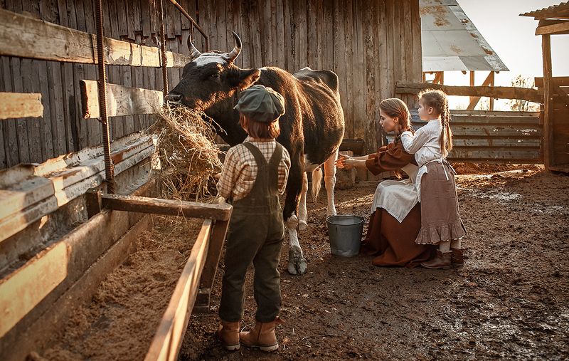 Деревенские будниphoto preview