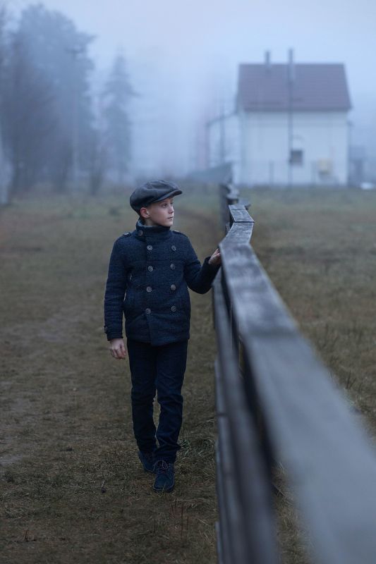 Туман, осень, детство Ноябрьphoto preview