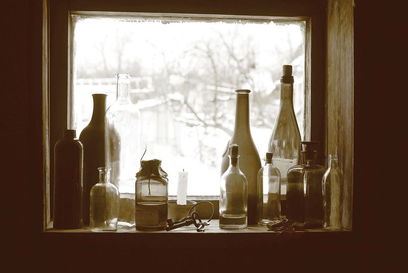 натюрморт, фотонатюрморт, ретро, стекло,  наталья казанцева В чуланчикеphoto preview