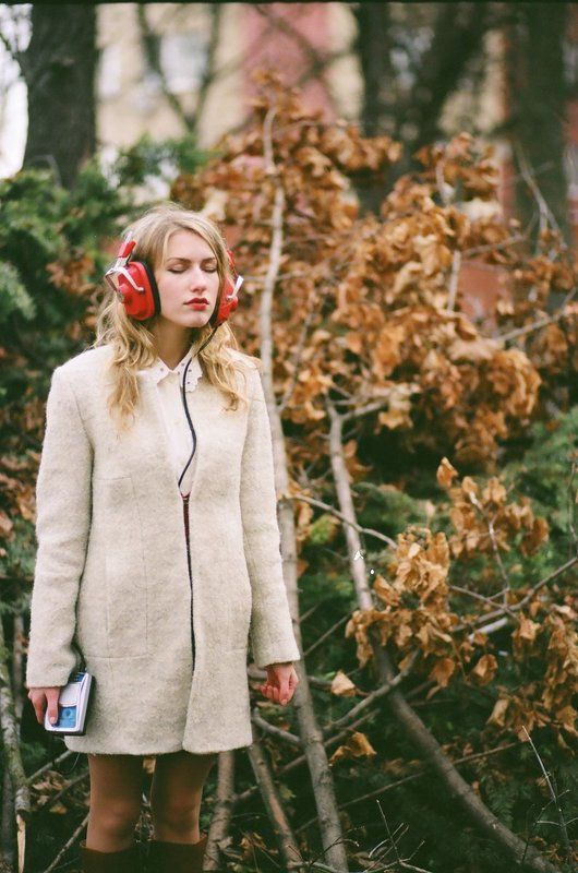 Portra, Музыка, Наушники, Пленка musicphoto preview