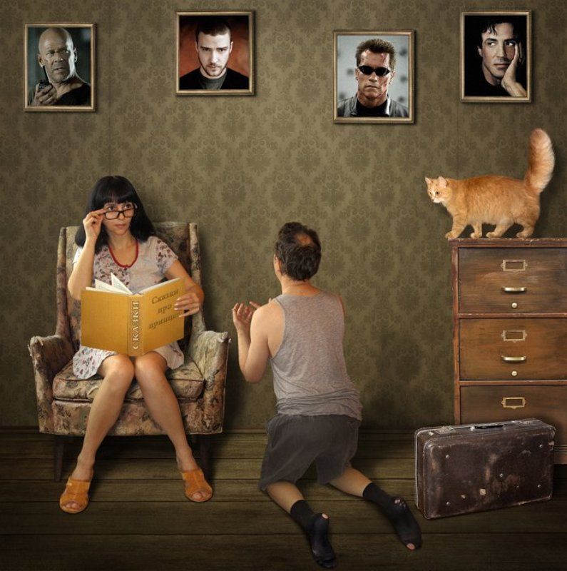 Бумбокс, Иллюстрация, Полина, Юмор Трапляються ж комусь казкові герої.... фото превью