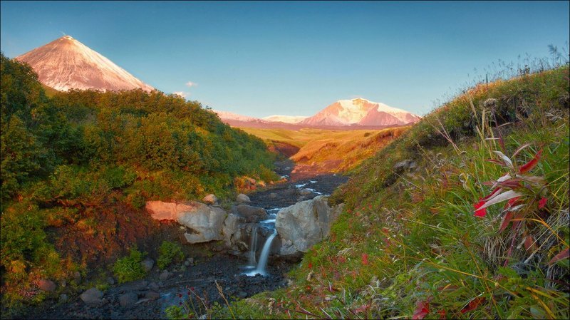 Утро в окрестностях Ключевской сопки.photo preview