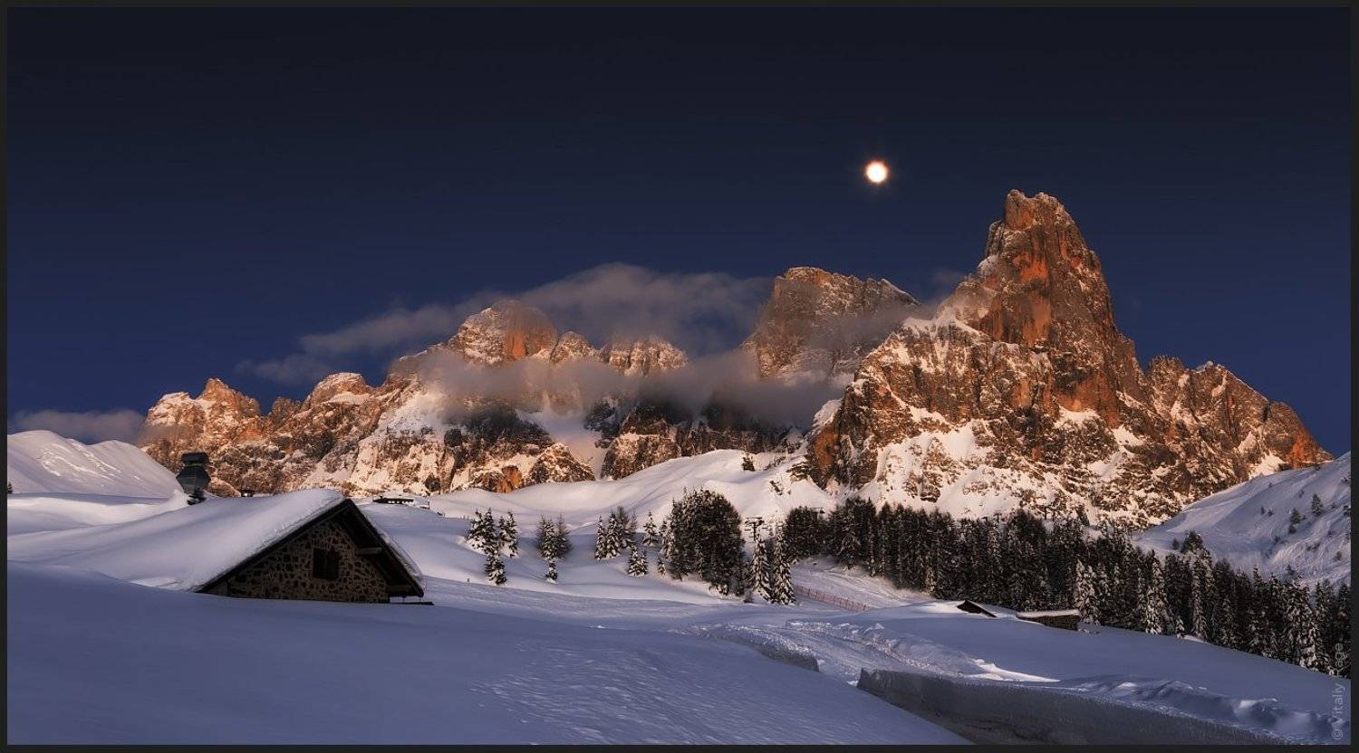 Passo Rolle и 420см. снега. Автор: Vitaliy Rage , Vitaliy Rage