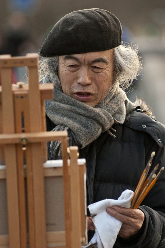 painting in Parisphoto preview