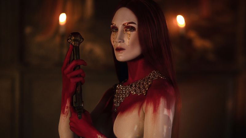 bodyart, art, red из серии Scarlet Ladyphoto preview