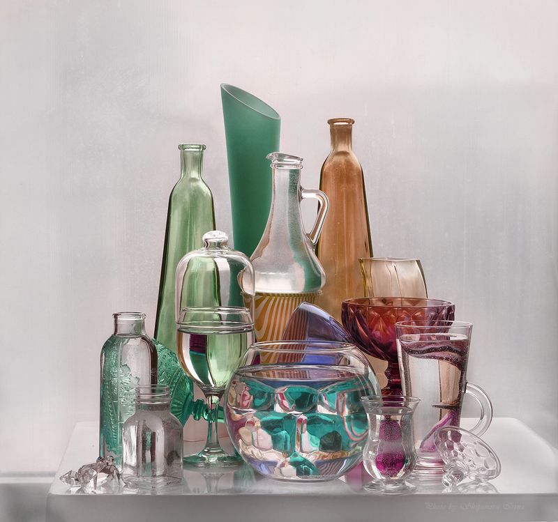 Замок из стеклаphoto preview